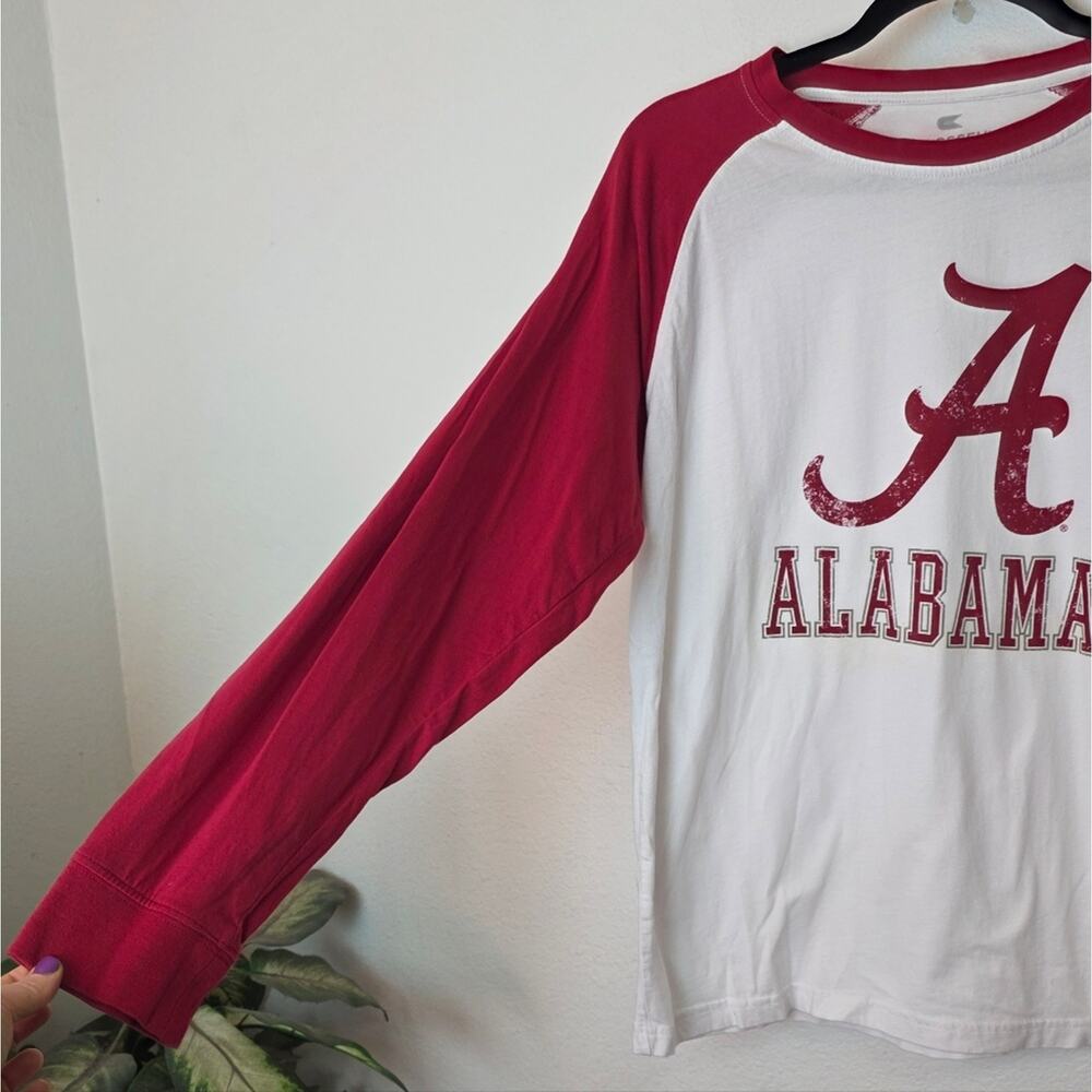 COLOSSEUM University Of Alabama Set Of 2 Long Sleeve Raglan T-Shirts Size M - Picture 13 of 16